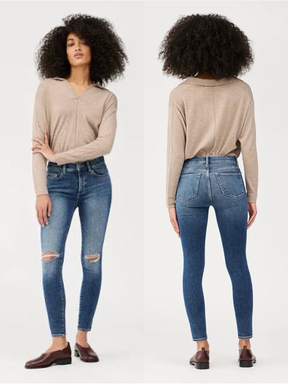 DL1961 Florence Instasculpt Skinny Ankle Jeans